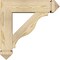 Ekena Millwork Funston Arts and Crafts Rough Sawn Bracket w/ Offset Brace, Douglas Fir, 6"W x 20"D x 20"H BKT0604X20X20FST03RDF - alternate 3